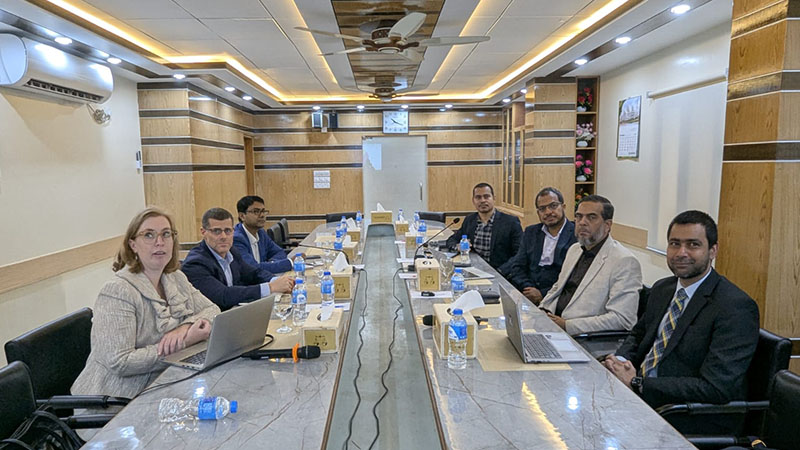 জামায়াতের নেতৃবৃন্দের সঙ্গে আইআরআই প্রতিনিধি দলের বৈঠক